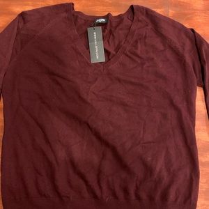 NTW BRAND NEW CASHMERE V NECK SWEATER